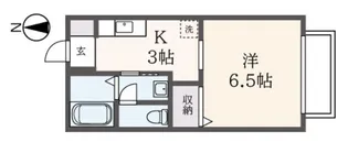 ハイムローゼ【1階】の間取り