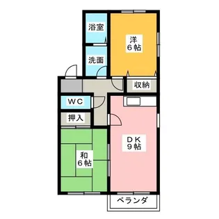 プレジオA棟【1階】の間取り