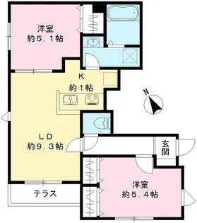 I-FLAT アイフラット【1階】の間取り