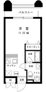 シャトーアスティナ京橋アルト【3階】の間取り