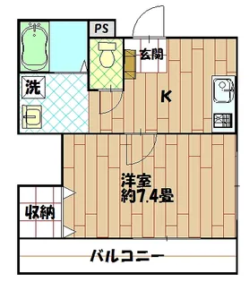 ラウレア久里浜【3階】の間取り