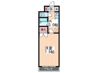 TANAKAビル【3階】の間取り