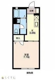 ジュネス【2階】の間取り