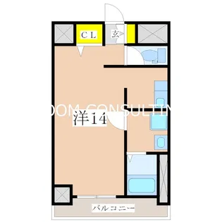 さくらヒルズ鴨池壱番館【5階】の間取り