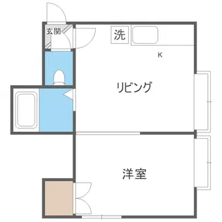 ラ・メゾン22【3階】の間取り