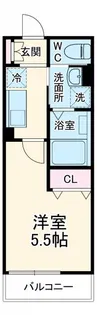 M.houseルビー【2階】の間取り