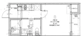 ベルメント袖ケ浜【1階】の間取り
