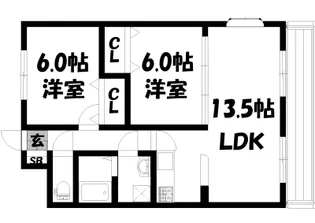 SARANBAN KONGOUII【4階】の間取り