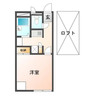 サンヒルズ【2階】の間取り