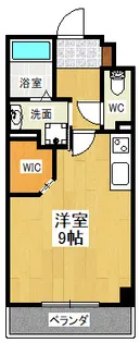 サクセション上中野【3階】の間取り