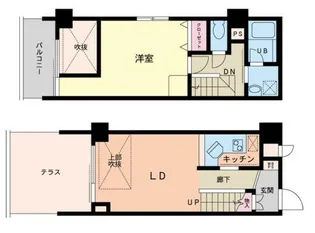 テラ・チェーロ南青山の間取り