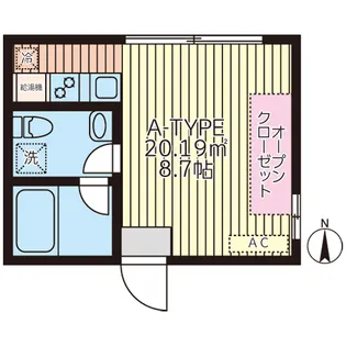 THE CUBE【5階】の間取り
