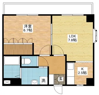 ピアレスM【2階】の間取り