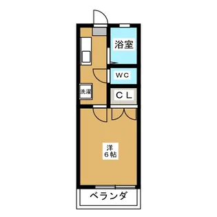 けいようハイツ【2階】の間取り