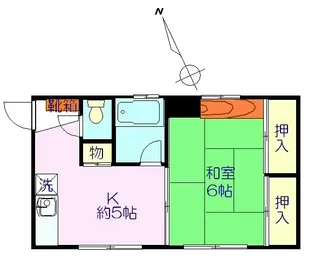 コーポ出水【3階】の間取り