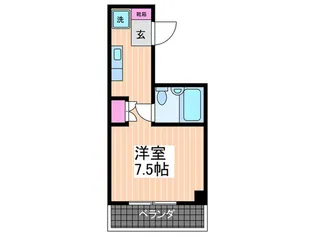 うしおマンション【7階】の間取り
