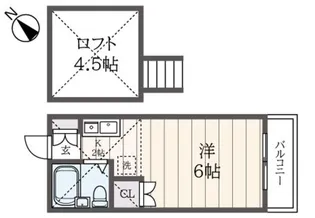 ドミールワダ【1階】の間取り