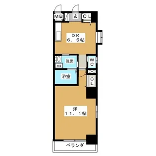 Sorgente【6階】の間取り