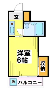 東京都府中市武蔵台1【マンション】の間取り