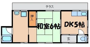 広島県広島市安芸区船越4【一戸建】の間取り