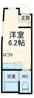ユナイト新子安プラチナバウム【1階】の間取り