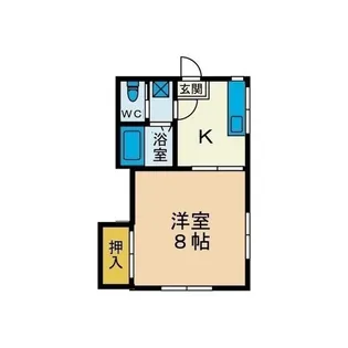 第2コーポミカ【2階】の間取り