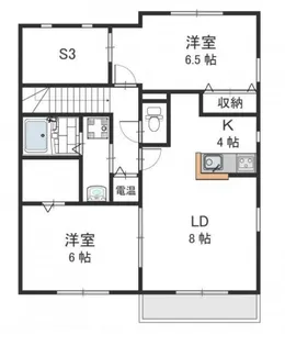 グランディール【1階】の間取り