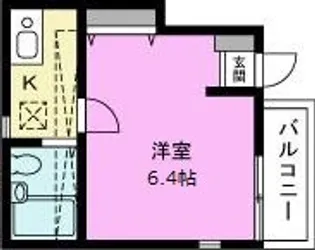 アネックス吉川3期【1階】の間取り