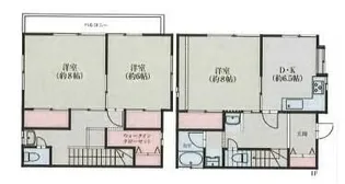 東京都世田谷区代田6【一戸建】の間取り