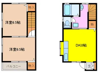 フローリアの間取り