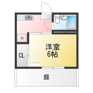 相生コーポ【1階】の間取り