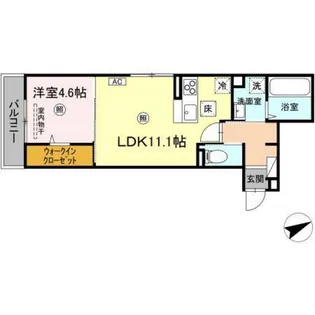 Premier矢賀【1階】の間取り