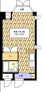 パークショア瀬田【2階】の間取り