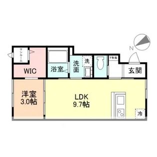 Felice久方I【2階】の間取り