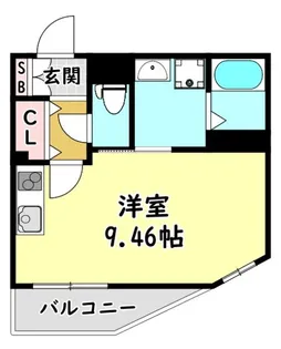 大阪府枚方市出口5【アパート】の間取り