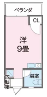 ベストマンション(R)【4階】の間取り