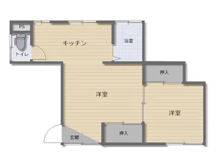 白濱ビル【2階】の間取り