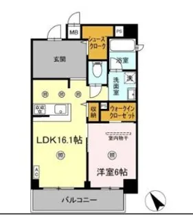 みらいビル【7階】の間取り