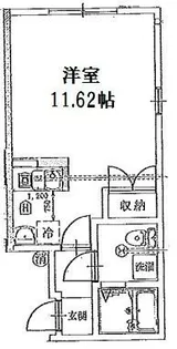 スプリングス横浜吉野町【1階】の間取り