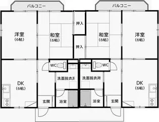 ルーエンハイム【2階】の間取り