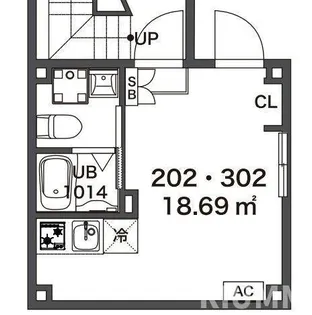 東京都杉並区方南1【マンション】の間取り