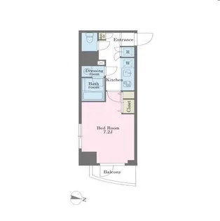 東京都新宿区北新宿1【マンション】の間取り