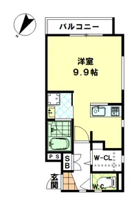 ロワイヤルA【2階】の間取り