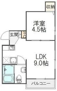 日神パレス戸越【2階】の間取り