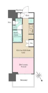 東京都江東区佐賀2【マンション】の間取り