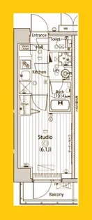ガーラヴィスタ横浜子安【3階】の間取り