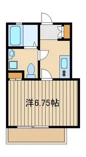 オリエンタル【1階】の間取り