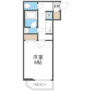 セイワパレス福島駅前【5階】の間取り