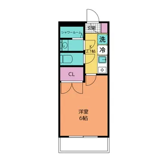 メイプルコート【1階】の間取り