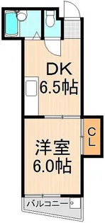 コーポ島田【3階】の間取り